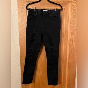 Abercrombie & Fitch The Super Skinny High Rise Jean - curve love